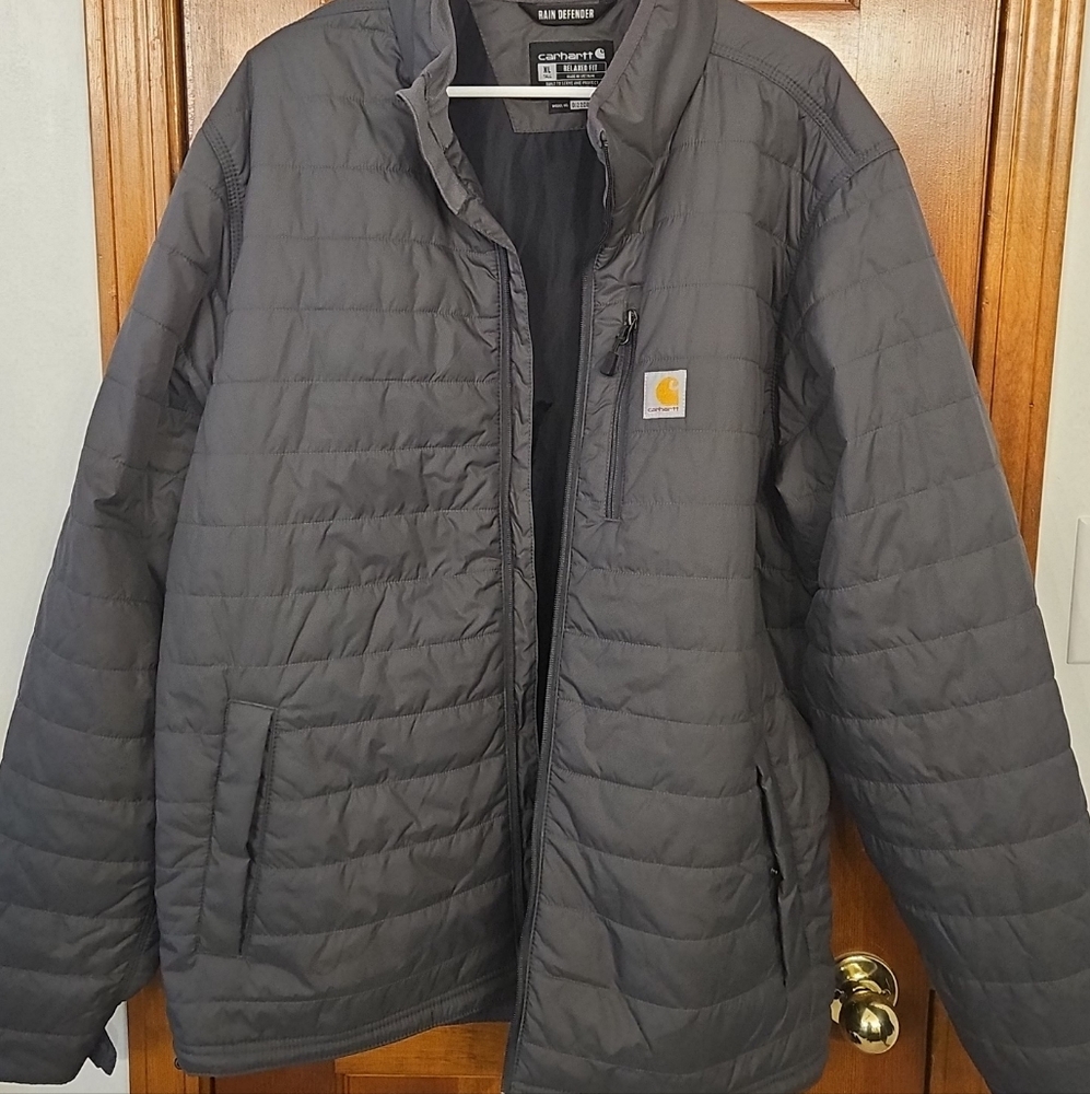 Carhartt insulated rain defender jacket lightweight